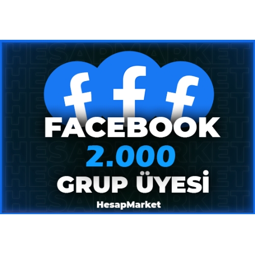  2000 ⭐ FACEBOOK ⭐ GRUP ÜYESİ